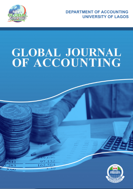 Global Journal of Accounting, Department of Accounting, Faculty of Management Sciences, University of Lagos